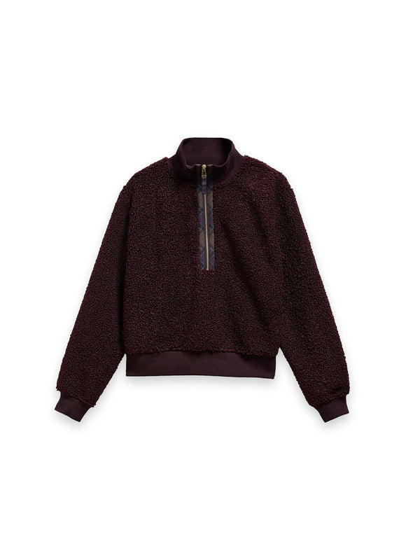 Fawne Fleece Pullover aus weichem Teddyfleece