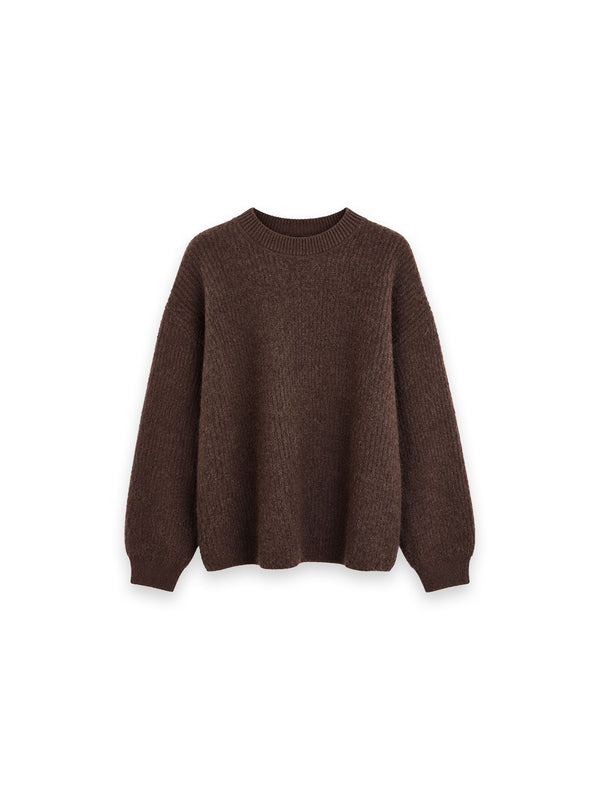 Tanfield Knitted Jumper aus weichem Strick