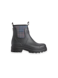Cynthia Chelsea Welly Gummistiefel – Tartan-Einsätze
