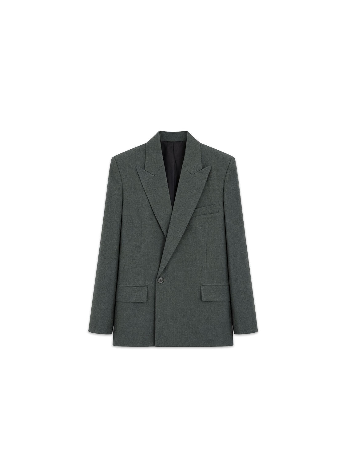 Sculptural Blazer - Blazer with a distinctive peak lapel