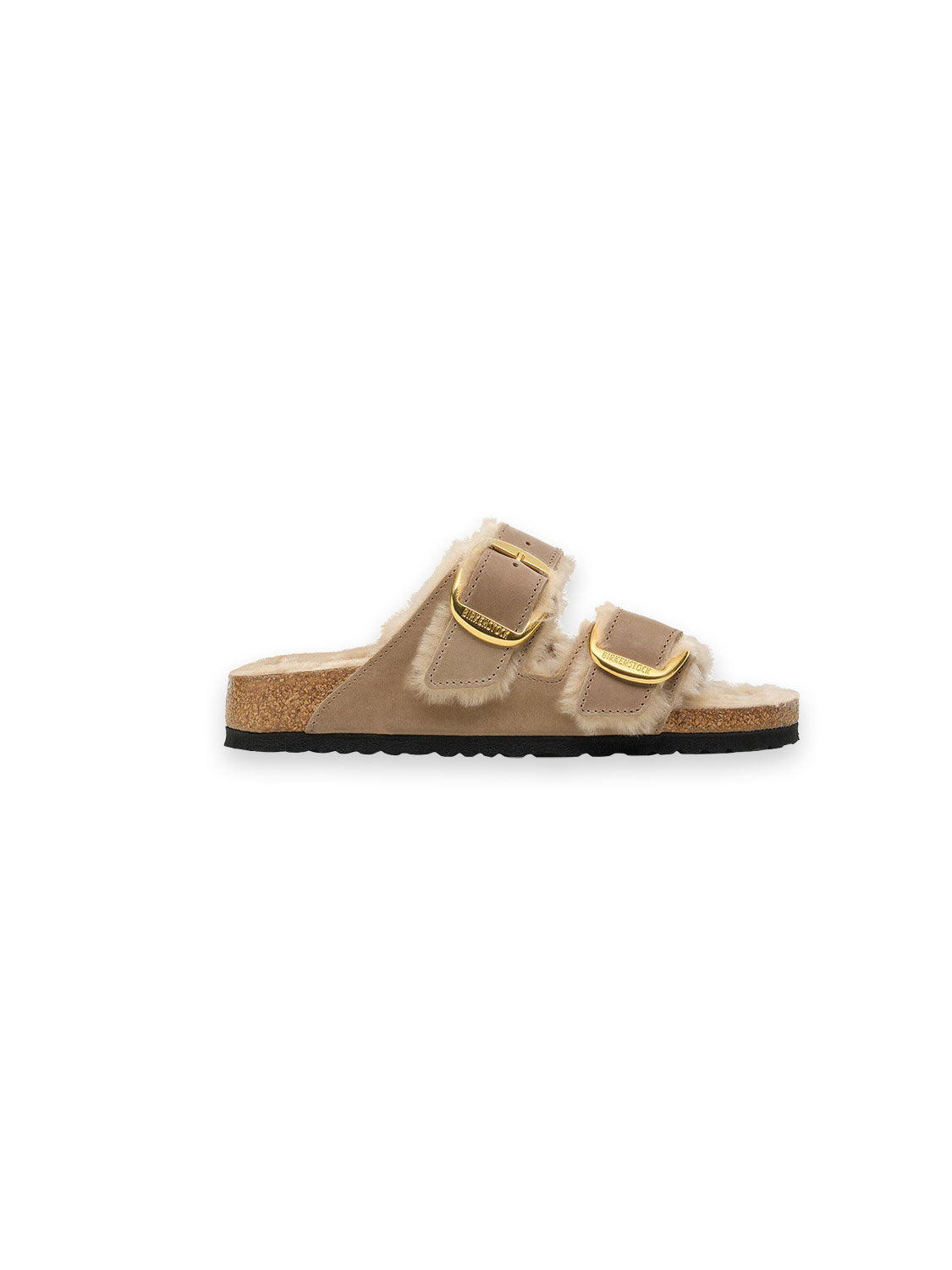 Arizona Big Buckle – Sandale mit goldfarbenen Schnallen