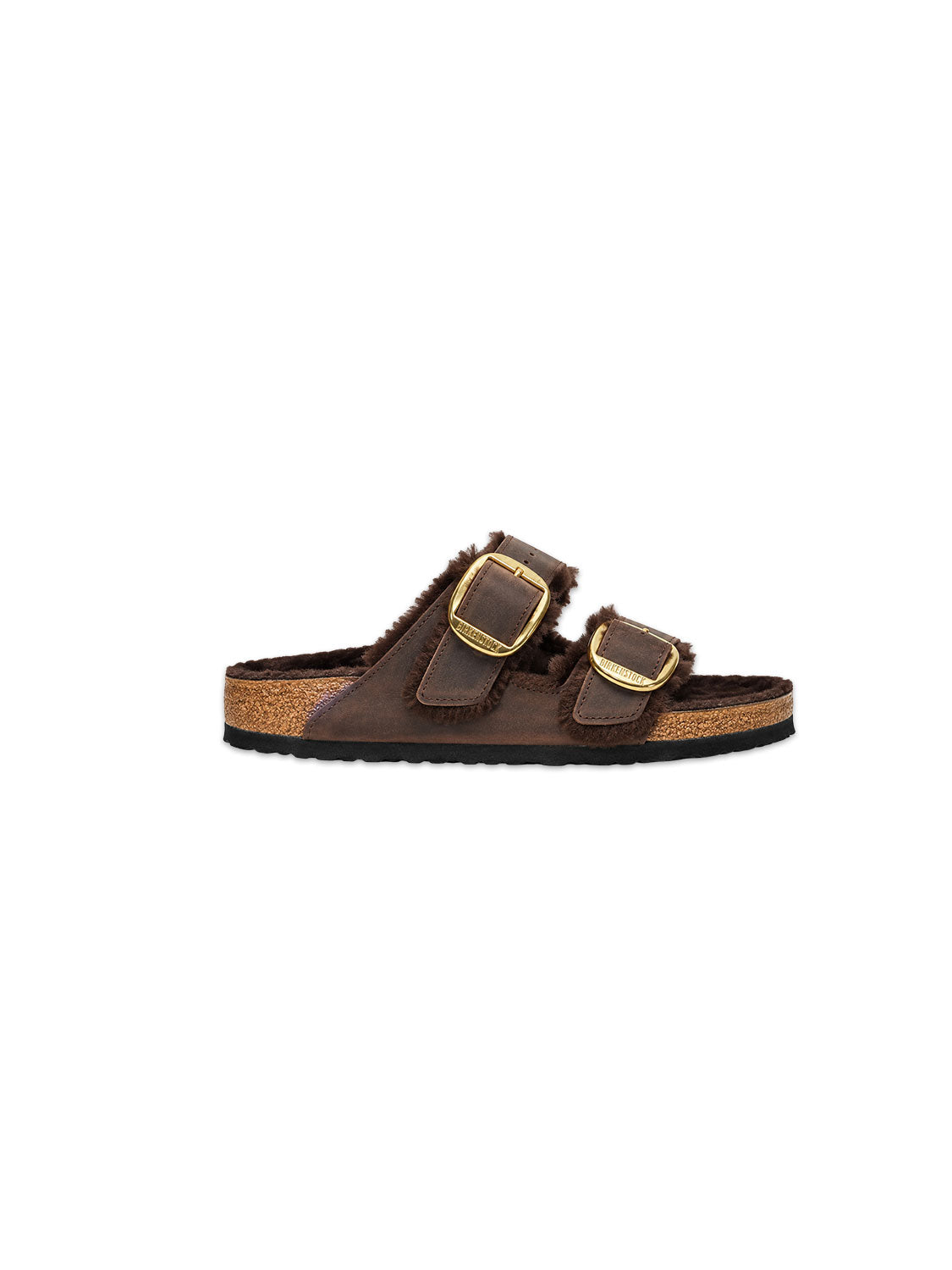 Arizona Big Buckle – Sandale mit goldfarbenen Schnallen