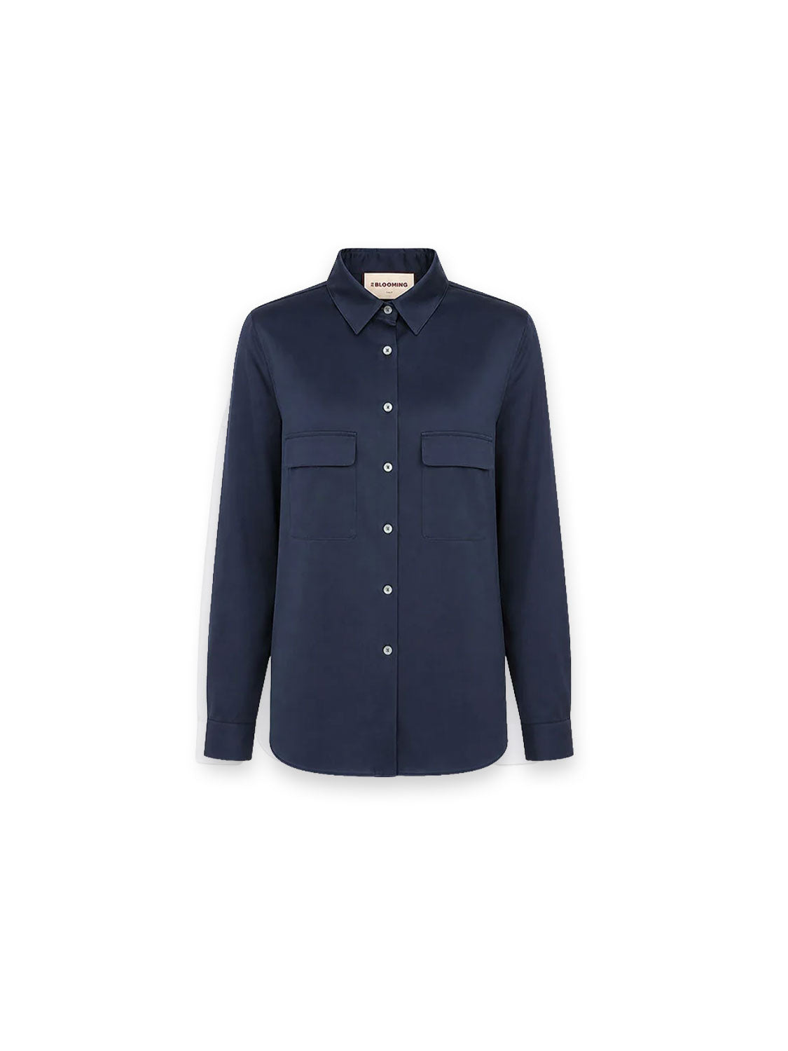 Bluse Satin Optik