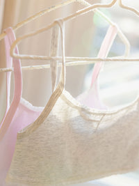 Singlet Margaux - Spaghettiträger-Tops mit feiner Lochstruktur