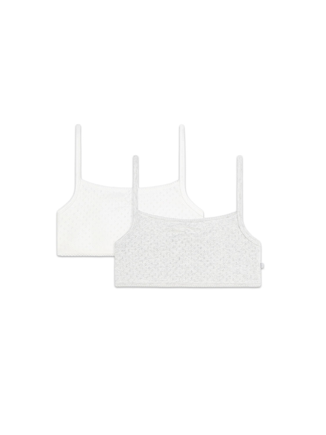 Margaux Camisole - Spaghetti strap tops with a delicate eyelet pattern