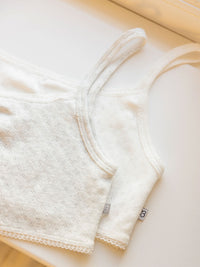 Margaux Camisole - Spaghetti strap tops with a delicate eyelet pattern