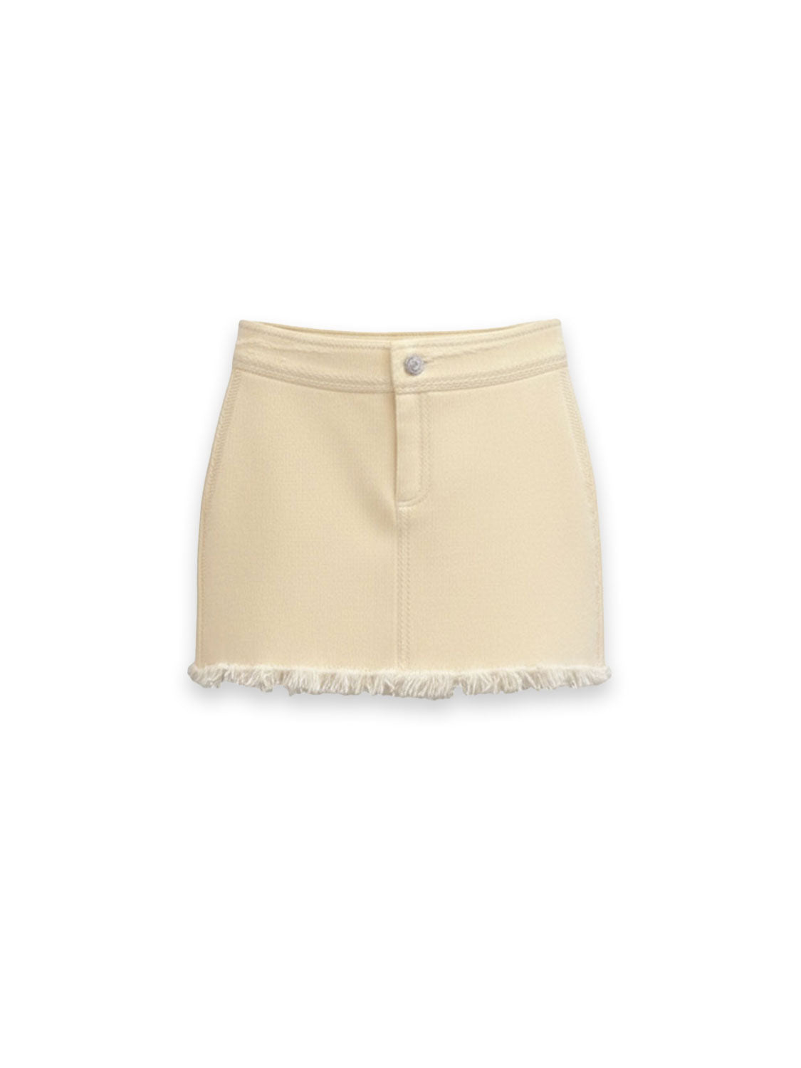 Fringed Mini Skirt