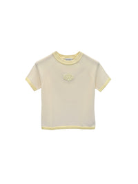 Cropped T-Shirt mit Barrie-Logo