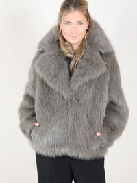 Giacca – Jacke in Felloptik