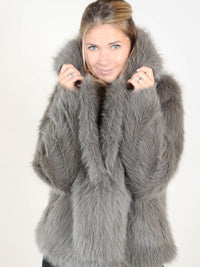 Giacca – Jacke in Felloptik