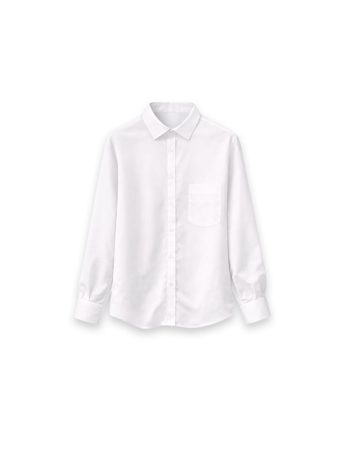 Klassische Hemdbluse mit Brusttasche