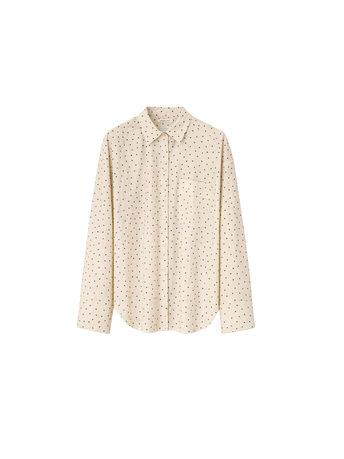 Derris – Essential Bluse mit feiner Struktur