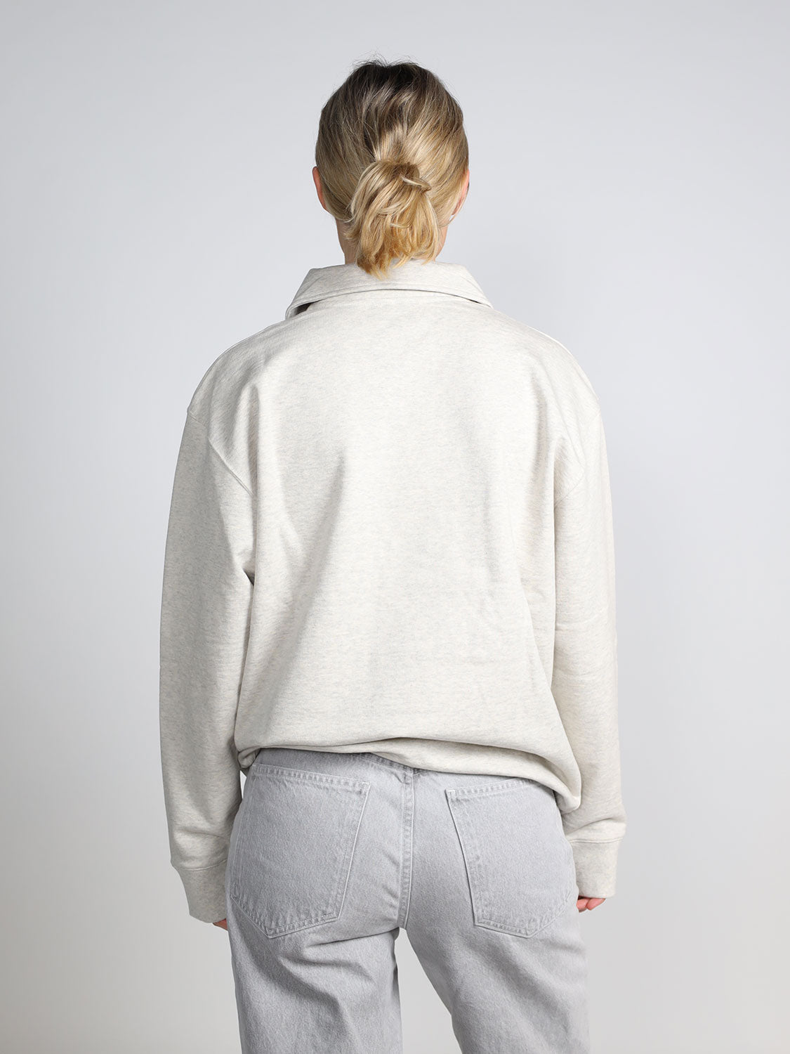 Thistle Logo - Pullover mit Hemdkragen