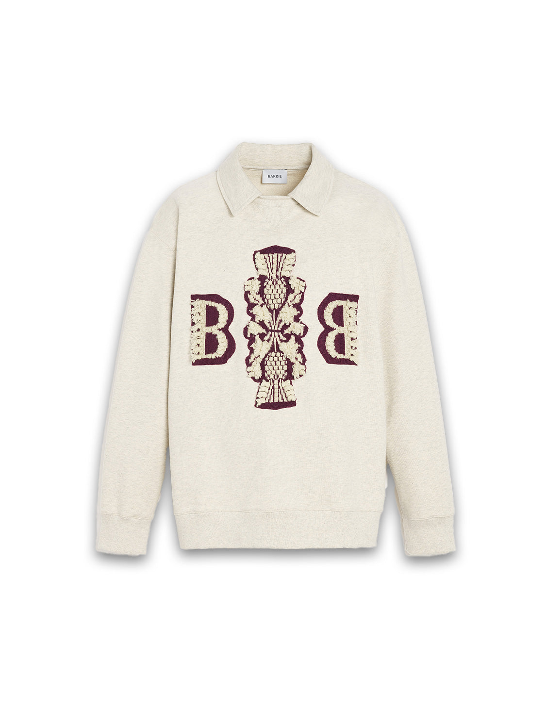 Thistle Logo - Pullover mit Hemdkragen