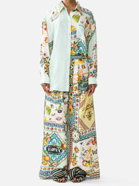 Hose mit sommerlichem Print