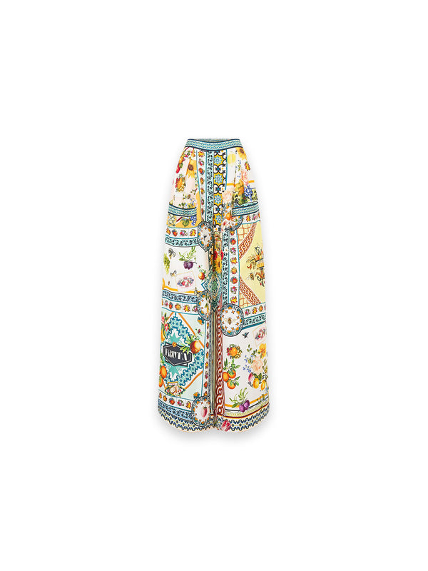 Hose mit sommerlichem Print