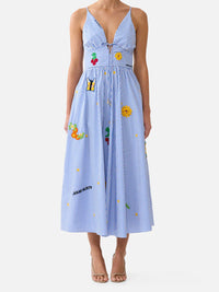 Kleid mit sommerlichem Print