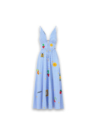Kleid mit sommerlichem Print