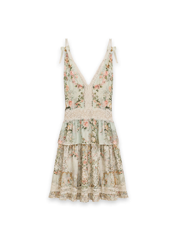 Trapeze Tiered Kleid