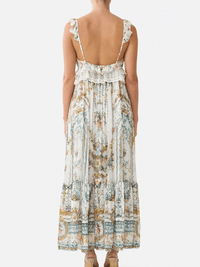 PRE-RUFFLE BRALETTE	MAXI DRESS