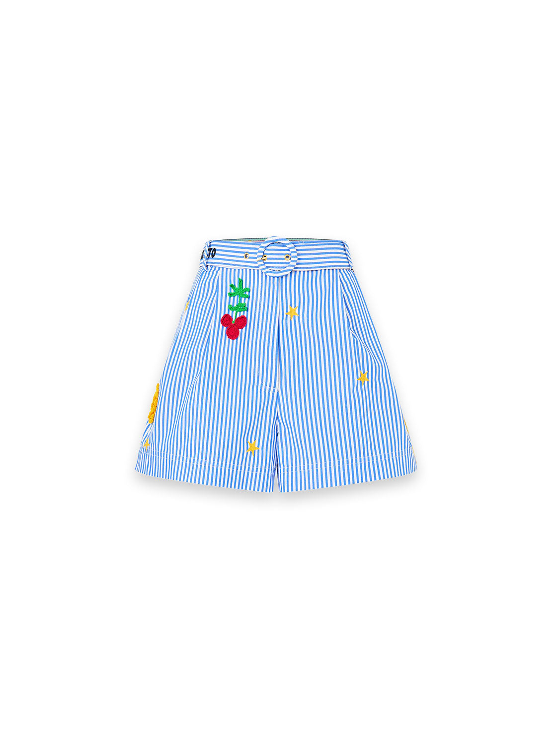 Shorts mit sommerlichem Print