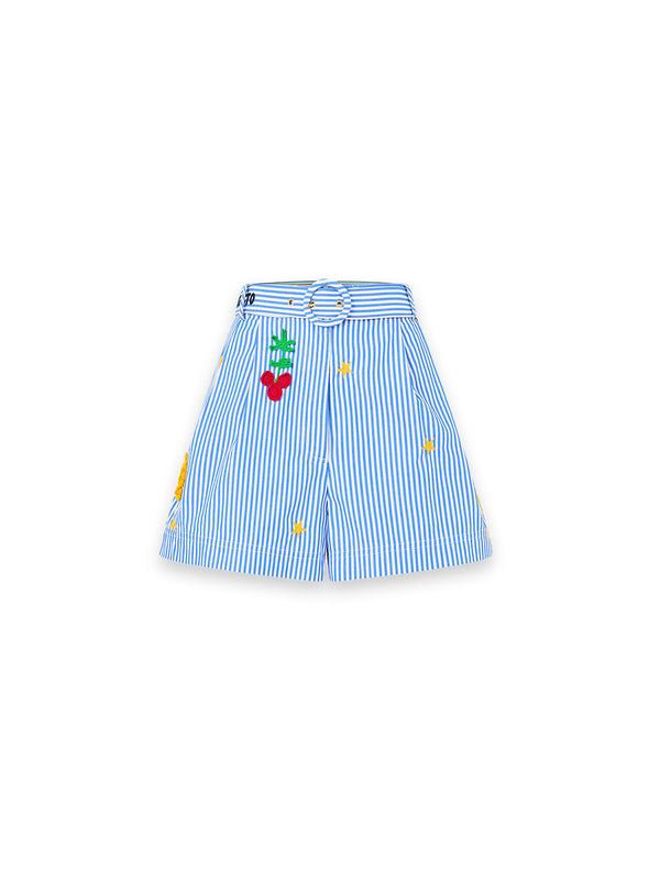 Shorts mit sommerlichem Print
