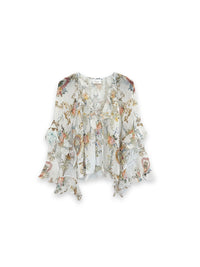 Romantic Ruffle Bluse