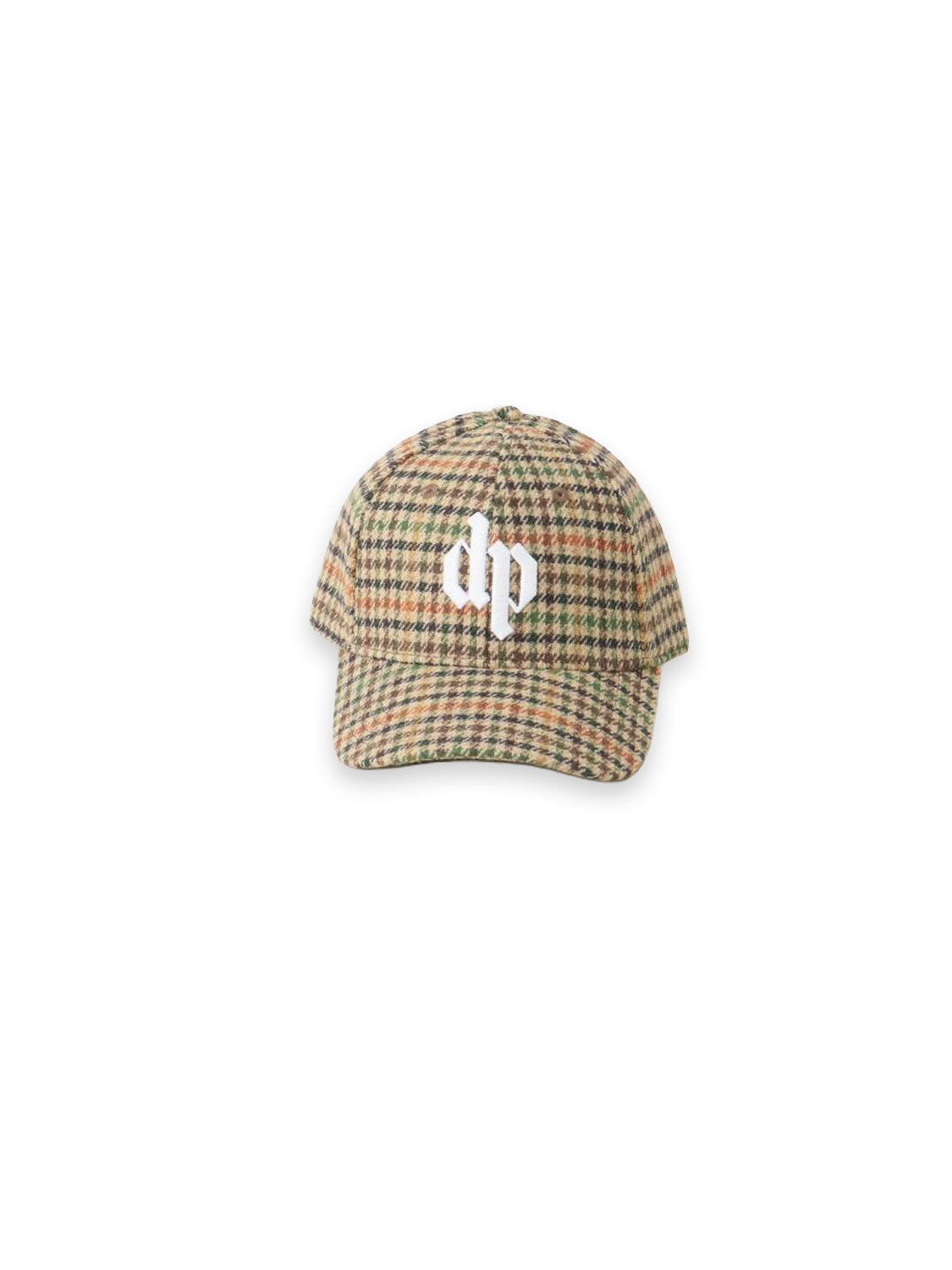 Logo Cap mit Karomuster