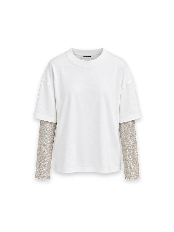 Troy Double Pullover – Feinstrick im raffinierten Layering-Look