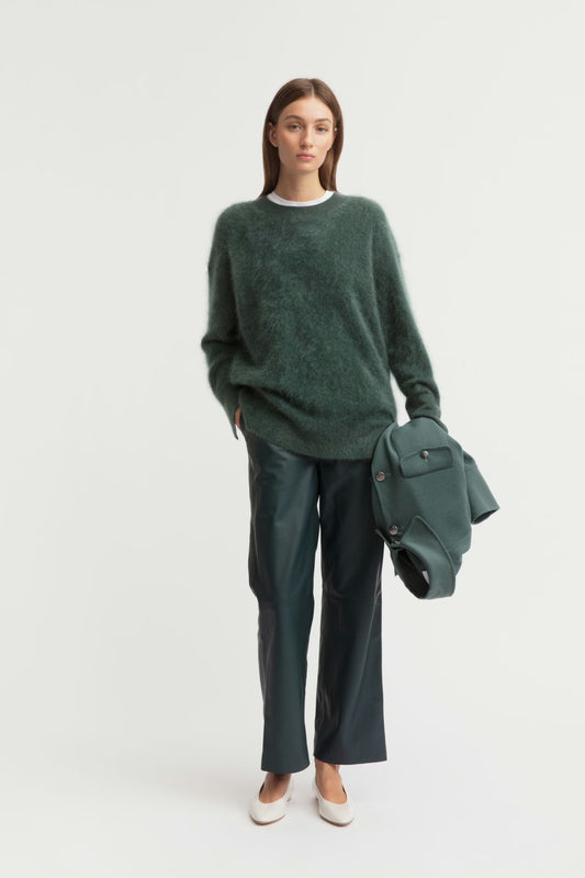 Darlina Pullover – Flauschiger Strick mit edler Soft-Touch-Oberfläche