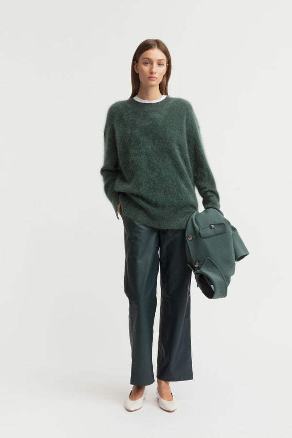 Darlina Pullover – Flauschiger Strick mit edler Soft-Touch-Oberfläche