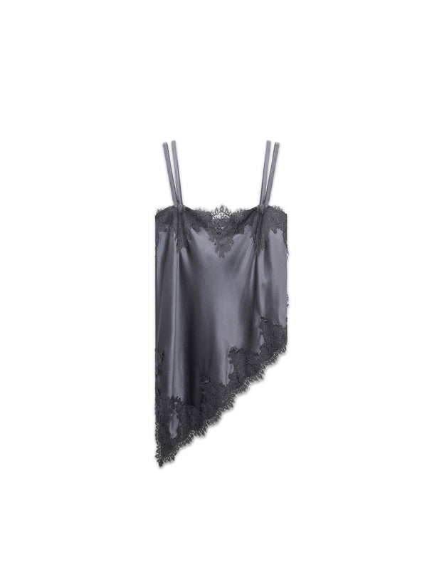 Sense Of Shine Top – Asymmetrisches Spitzentop