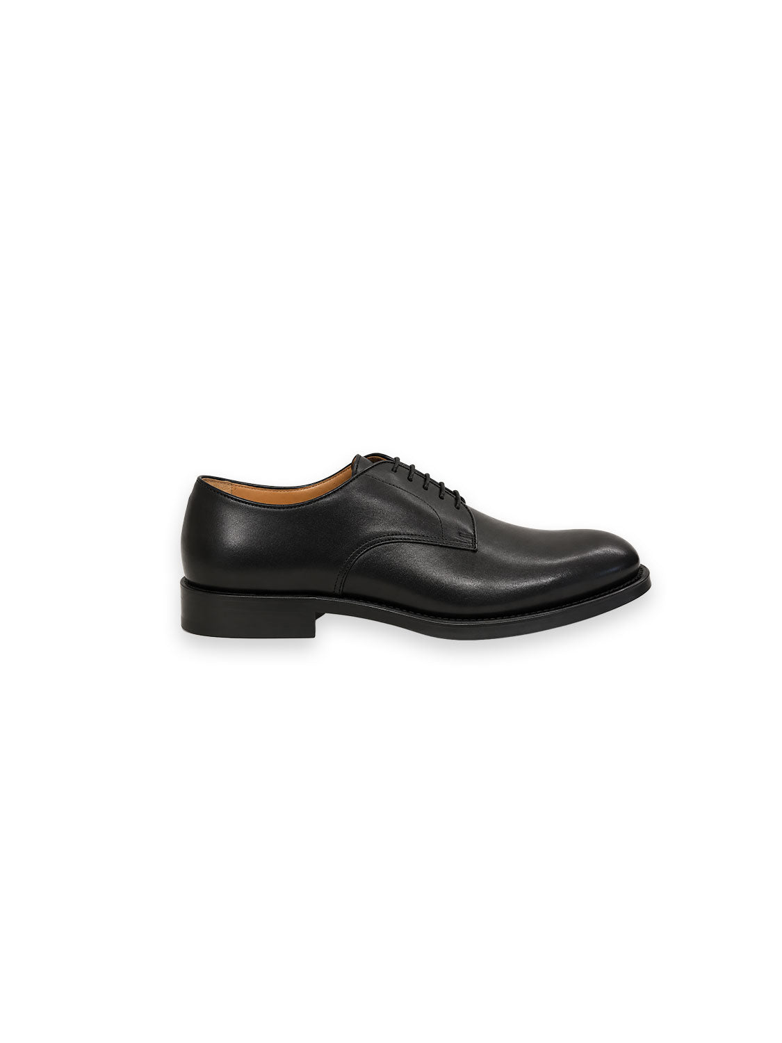 Derby-Schnürschuhe aus Leder