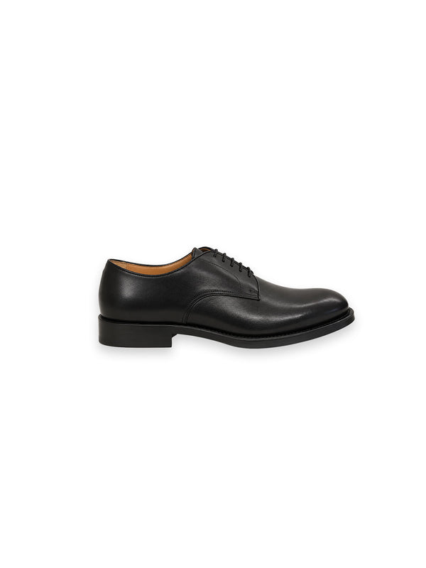 Derby-Schnürschuhe aus Leder
