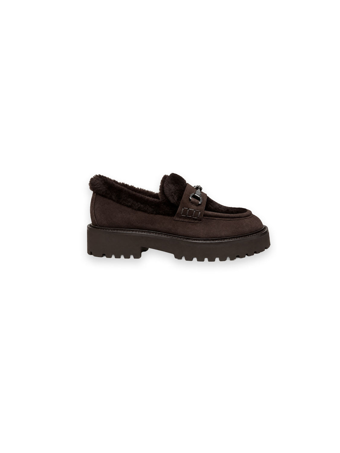 Morsetto Loafer – Weiches Veloursleder mit kuscheligem Fellfutter