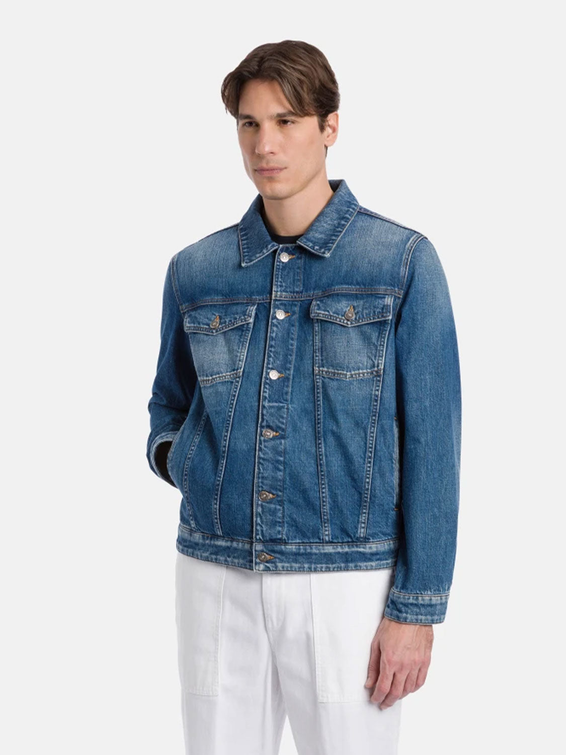 Denim Jacket Vintage Stone Wash