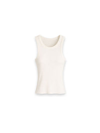 Luxury Love Ribbed Top aus Baumwollmix