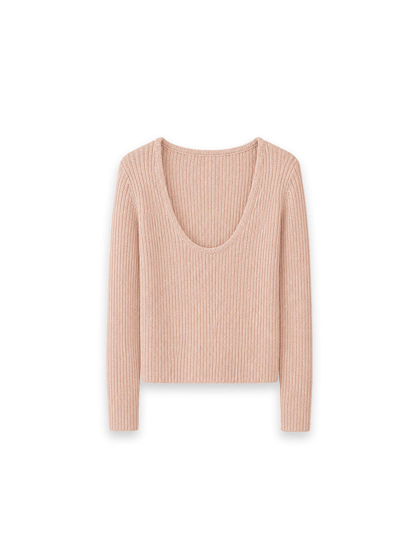 Debby – Feinstrick Pullover aus Seide