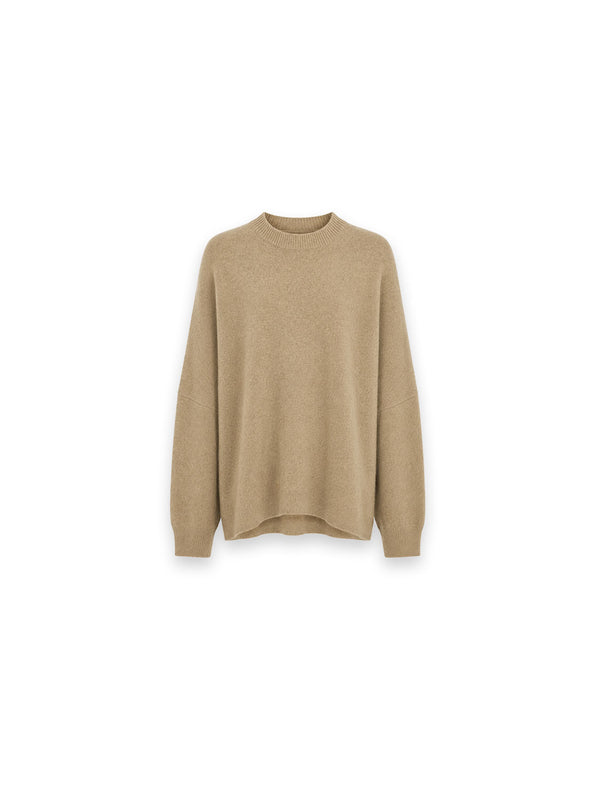 n°458 Mina – Oversize-Pullover + Weiches Cashmere mit lässiger Silhouette