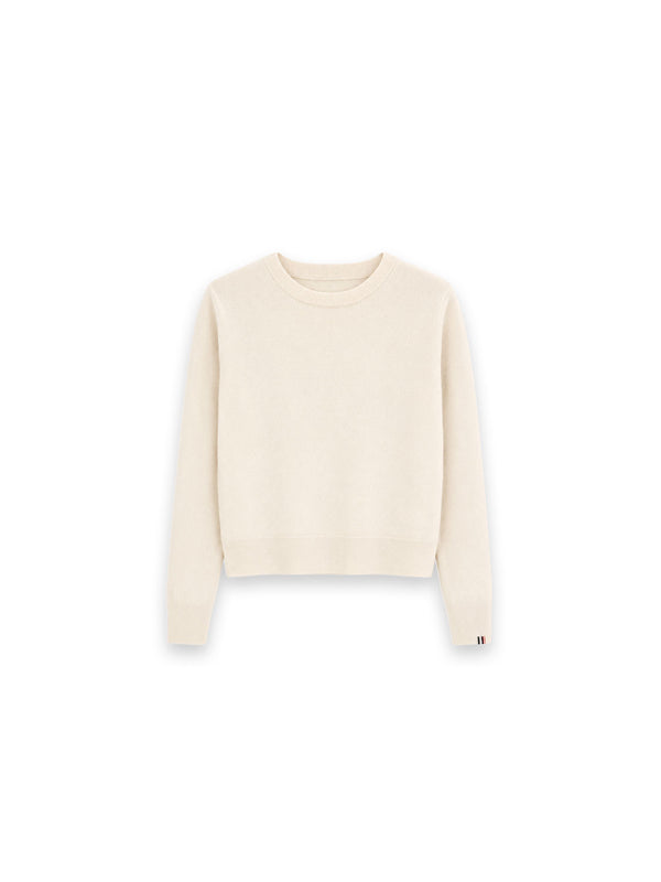 n°510 February - Pullover – Edler Feinstrick mit klassischem Rundhalsausschnitt