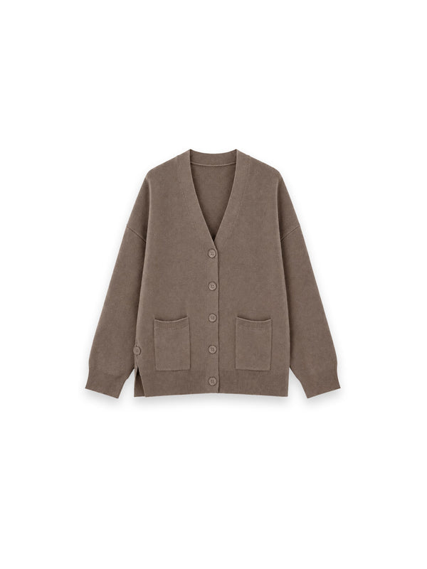 n°24 Tokio Oversized Cashmere-Strickjacke