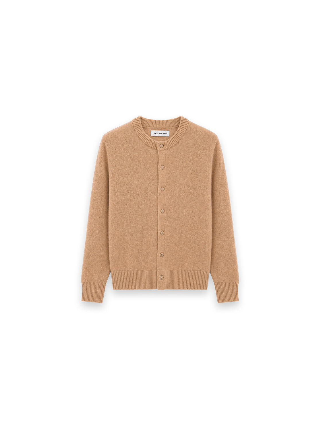 n°435 - Little Lamb Strickjacke – Weicher Feinstrick mit Knopfleiste