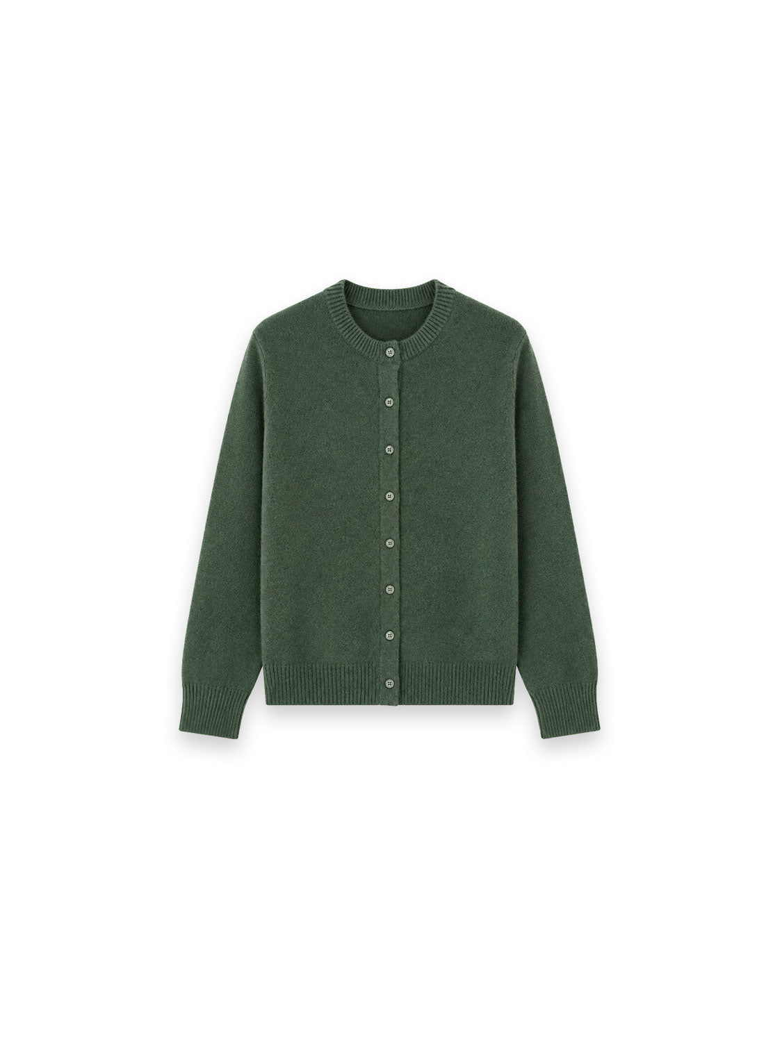 n°435 - Little Lamb Strickjacke – Weicher Feinstrick mit Knopfleiste