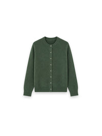 n°435 - Little Lamb Strickjacke – Weicher Feinstrick mit Knopfleiste