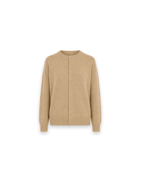 n°435 - Little Lamb Strickjacke – Weicher Feinstrick mit Knopfleiste