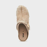 Phoebe Clogs – Suede with studs