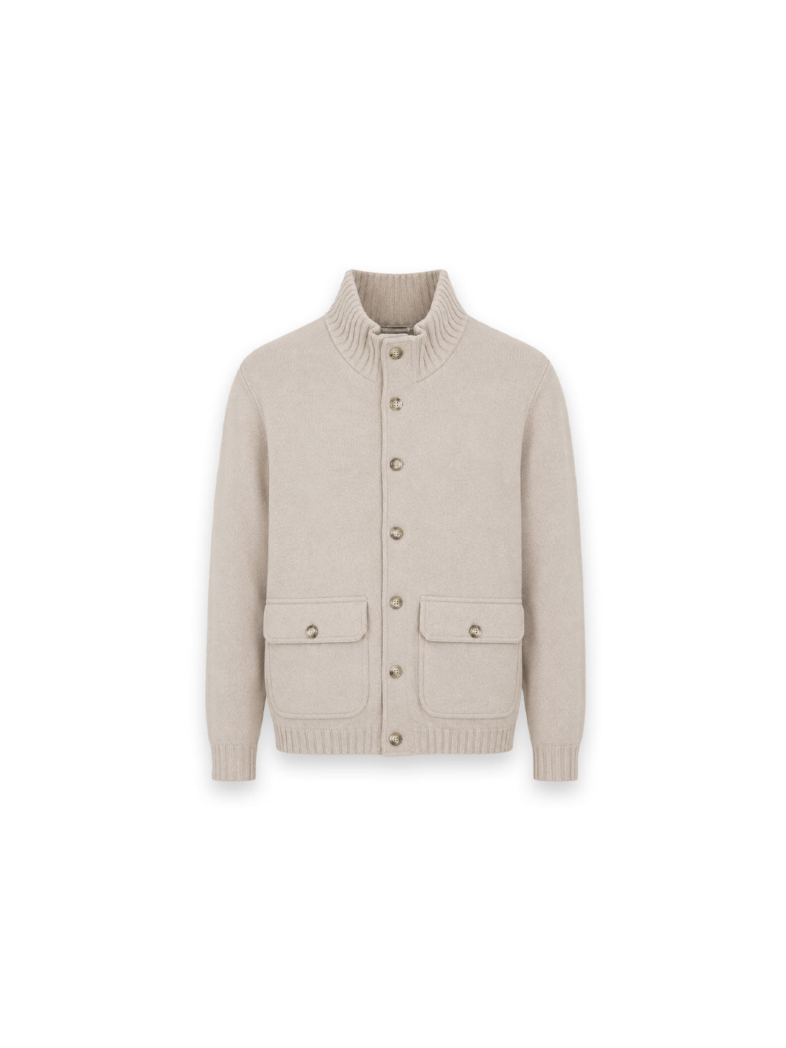 Surreale Jacke – Stilvoller Stehkragen