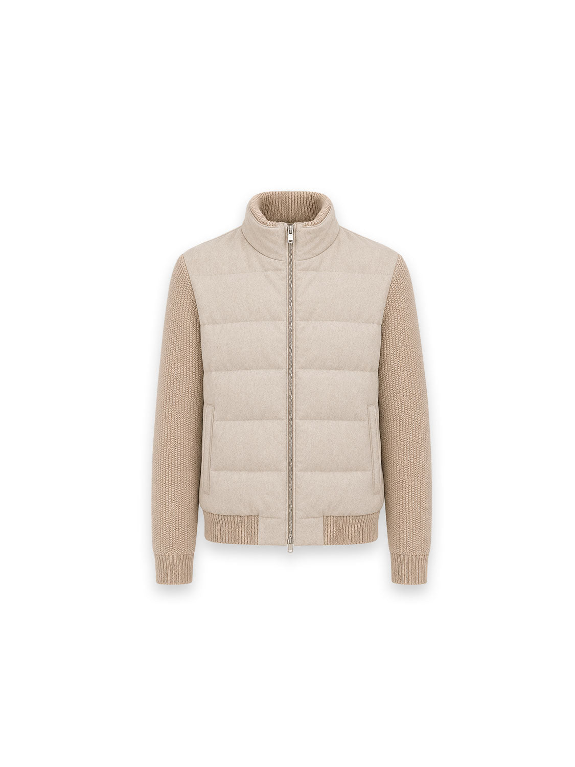 Brunico Jacke – Edler Strick trifft Stepp