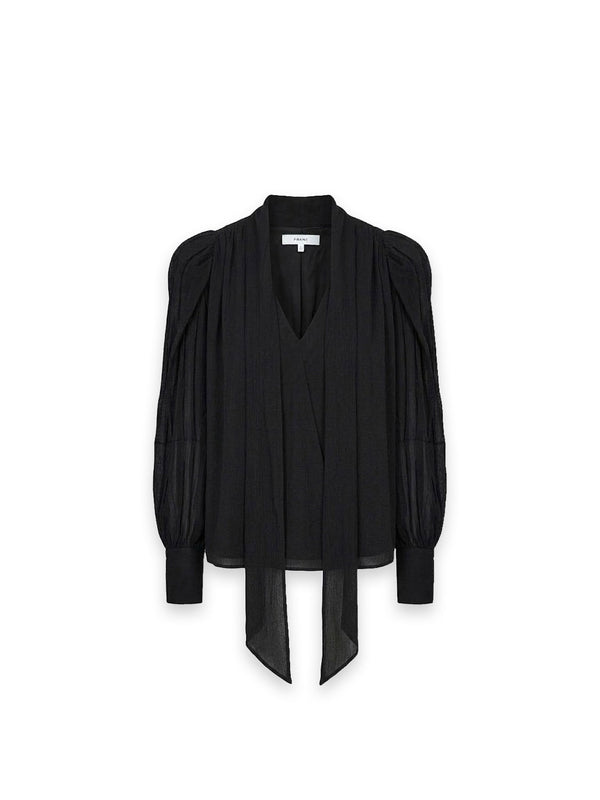 PRE-THE BELLE TIE BLOUSE