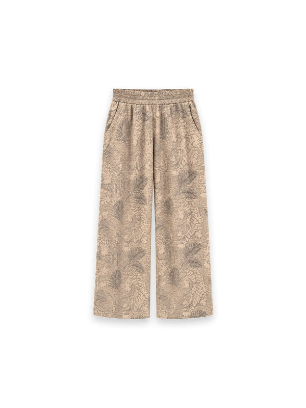 Amal Oriental Trousers – Flowing trousers with an artistic print